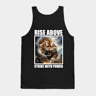 Rise Above Strike with Power Motivation Fitness Tank Top